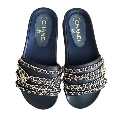 chanel sansals|Chanel sandals shop online.